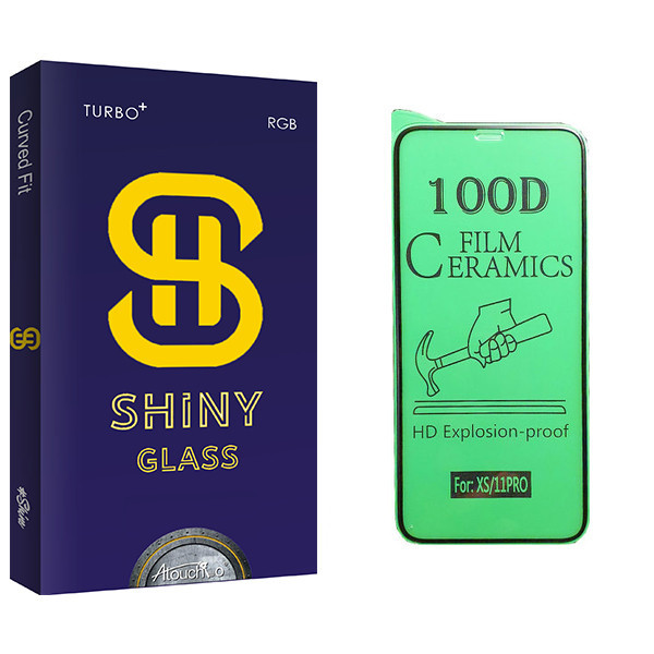 محافظ صفحه نمایش سرامیکی آتوچبو مدل Shiny Glass مناسب برای گوشی موبایل اپل iPhone 11 Pro