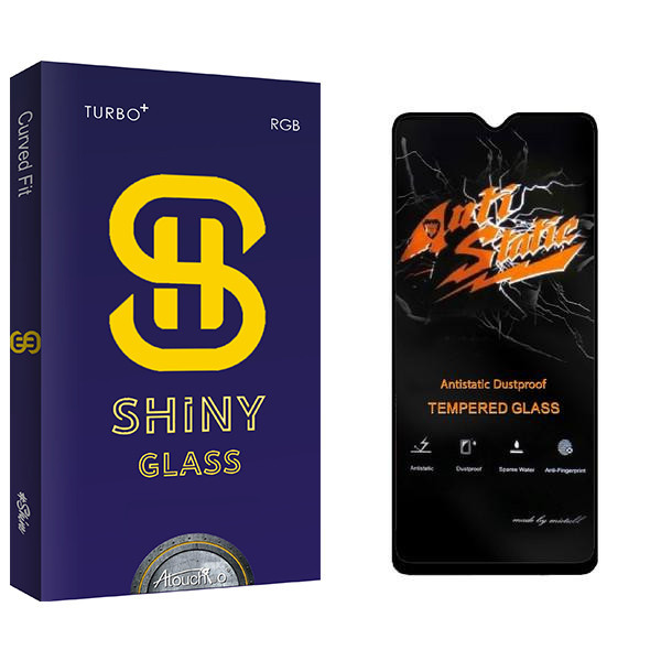محافظ صفحه نمایش آتوچبو مدل Shiny Anti Static مناسب برای گوشی موبایل سامسونگ Galaxy A12 Nacho
