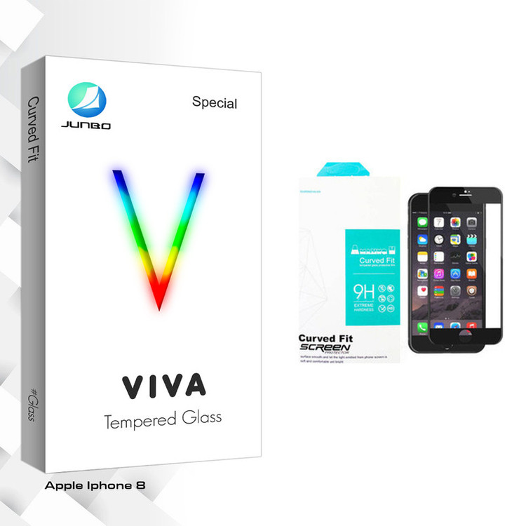 محافظ صفحه نمایش سرامیکی جانبو مدل Viva Glass مناسب برای گوشی موبایل اپل Iphone 8