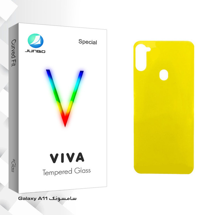 محافظ پشت گوشی جانبو مدل Viva Glass مناسب برای گوشی موبایل سامسونگ Galaxy A11