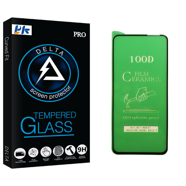 محافظ صفحه نمایش سرامیکی پی کی مدل Delta Glass مناسب برای گوشی موبایل سامسونگ Galaxy A11
