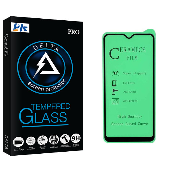 محافظ صفحه نمایش سرامیکی پی کی مدل Delta Glass مناسب برای گوشی موبایل سامسونگ Galaxy A31
