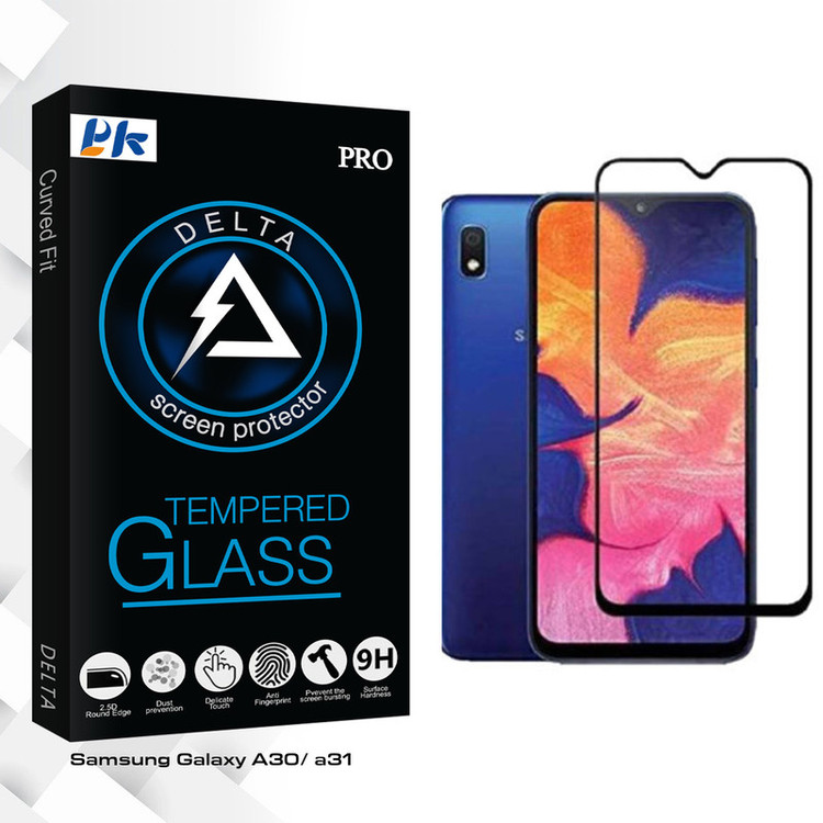 محافظ صفحه نمایش سرامیکی مات پی کی مدل Delta Glass مناسب برای گوشی موبایل سامسونگ Galaxy A30/ a31
