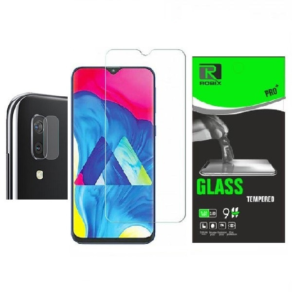 محافظ صفحه نمایش روبیکس مدل SADA50مناسب برای گوشی موبایل سامسونگ Galaxy A50 به همراه محافظ لنزدوربین