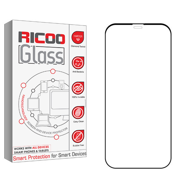 محافظ صفحه نمایش سرامیکی ریکو مدل RiC2 مناسب برای گوشی موبایل اپل iPhone 12 Pro