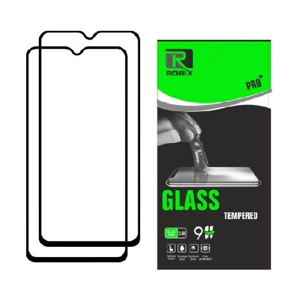 محافظ صفحه نمایش روبیکس مدل FLA1 مناسب برای گوشی موبایل سامسونگ Galaxy A12 بسته دو عددی