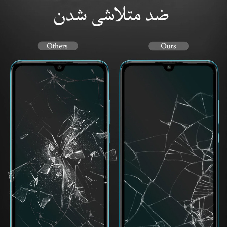 محافظ صفحه نمایش مدل FCG مناسب برای گوشی موبایل شیائومی Poco M3 بسته دو عددی