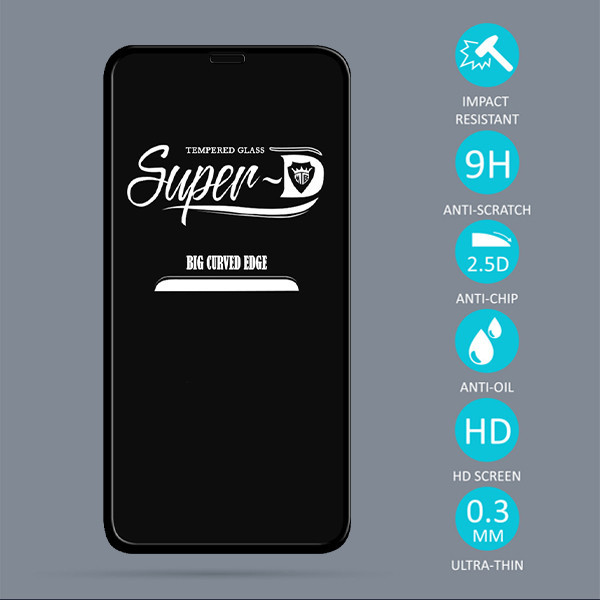 محافظ صفحه نمایش مدل SUPER-D مناسب برای گوشی موبایل اپل iPhone 11