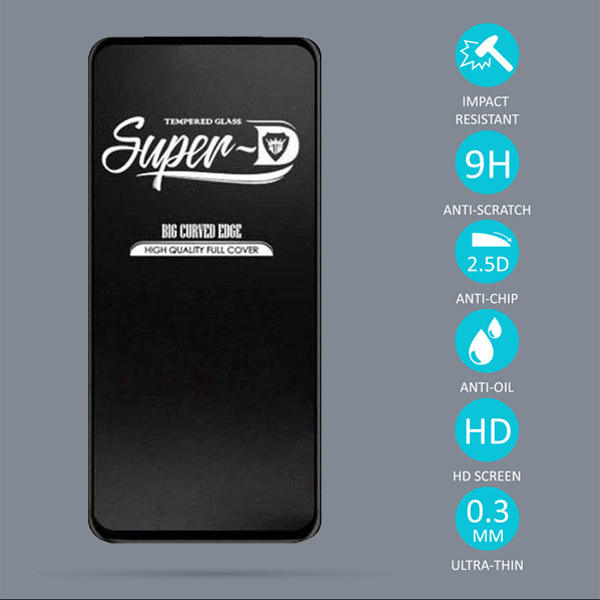 محافظ صفحه نمایش مدل Super D مناسب برای گوشی موبایل سامسونگ Galaxy A21