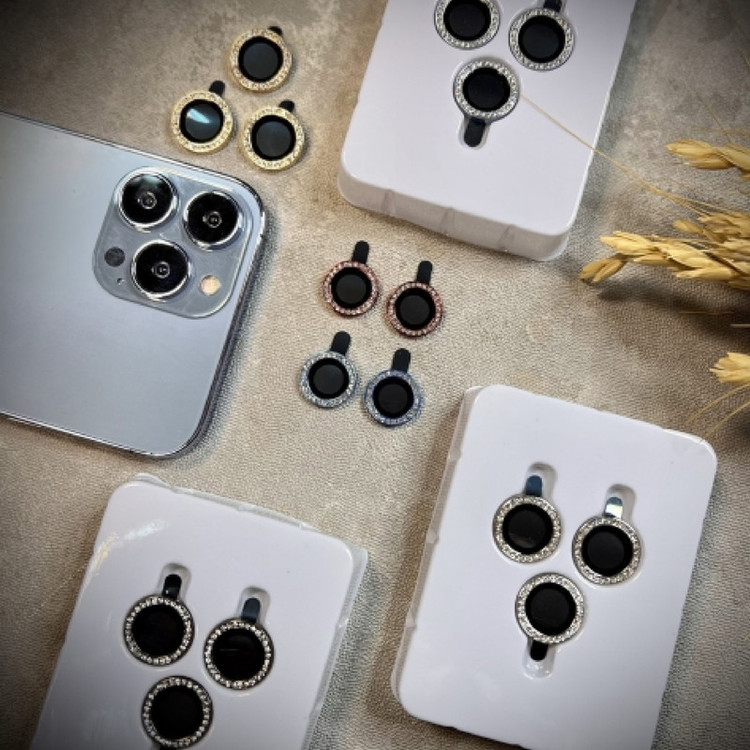محافظ لنز دوربین شهر گلس مدل DIAMOND مناسب برای گوشی موبایل اپل iPhone 11