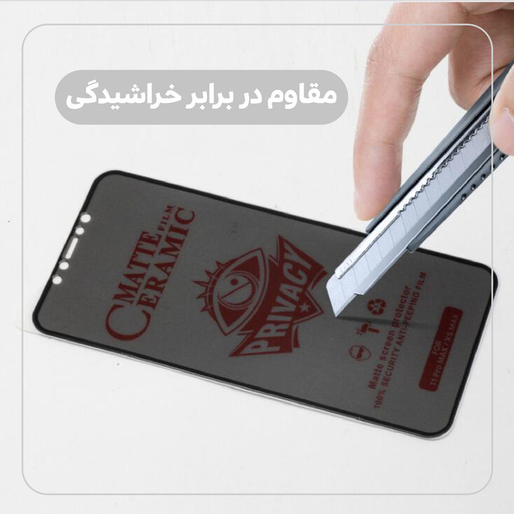 محافظ صفحه نمایش لایونکس مدل CRP مناسب برای گوشی موبایل شیائومی Redmi 10C