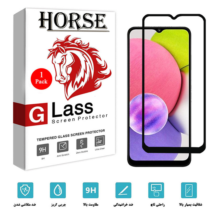 محافظ صفحه نمایش سرامیکی هورس مدل CMC-H مناسب برای گوشی موبایل سامسونگ Galaxy A03s