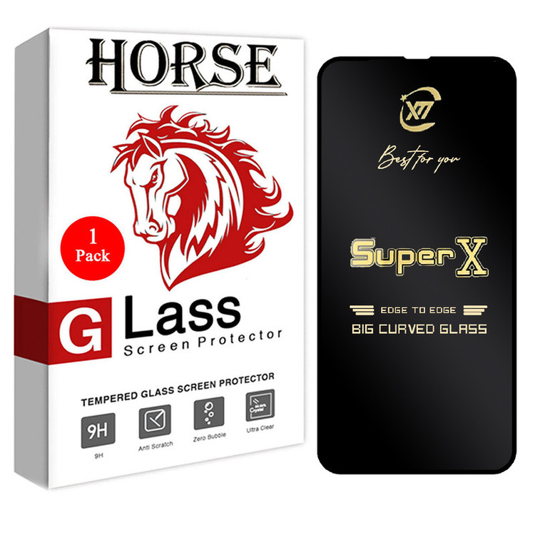 محافظ صفحه نمایش هورس مدل SUPERX مناسب برای گوشی موبایل اپل iPhone 13 Pro