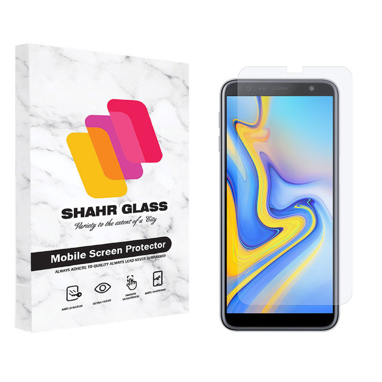 محافظ صفحه نمایش شهر گلس مدل SMP مناسب برای گوشی موبایل سامسونگ Galaxy J6 Plus