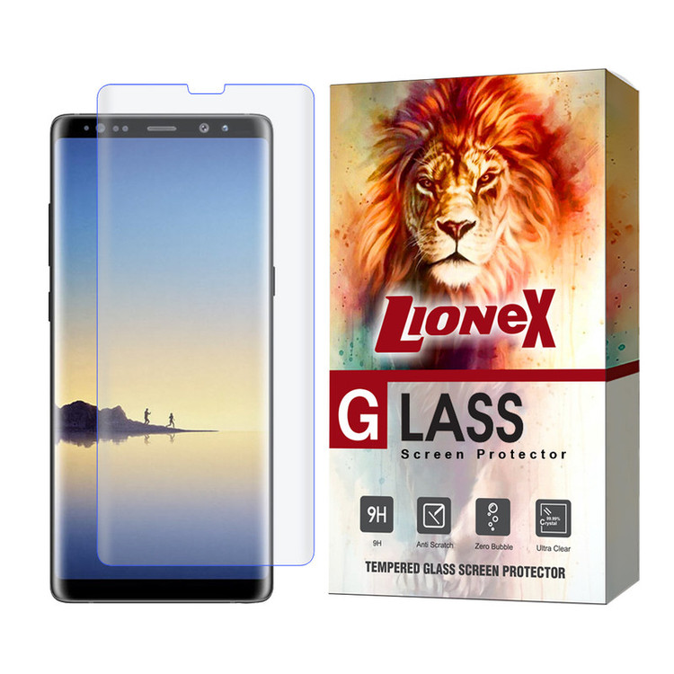 محافظ صفحه نمایش یووی لایونکس مدل UVLIGHTL مناسب برای گوشی موبایل سامسونگ Galaxy Note 9