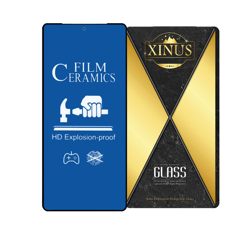 محافظ صفحه نمایش سرامیکی مات ژینوس مدل BLUECRMX مناسب برای گوشی موبایل شیائومی Poco X4 Pro 5G