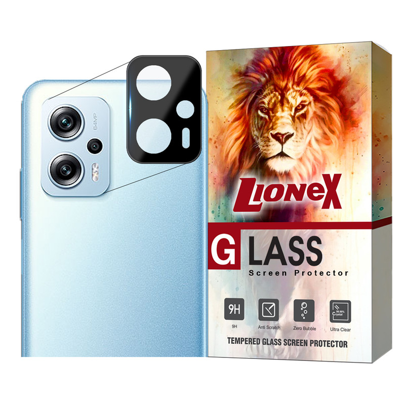 محافظ لنز دوربین  لایونکس مدل LENSFUL مناسب برای گوشی موبایل شیائومی Poco X4 GT / Redmi Note 11T Pro / Redmi Note 11T Pro Plus / Redmi K50i