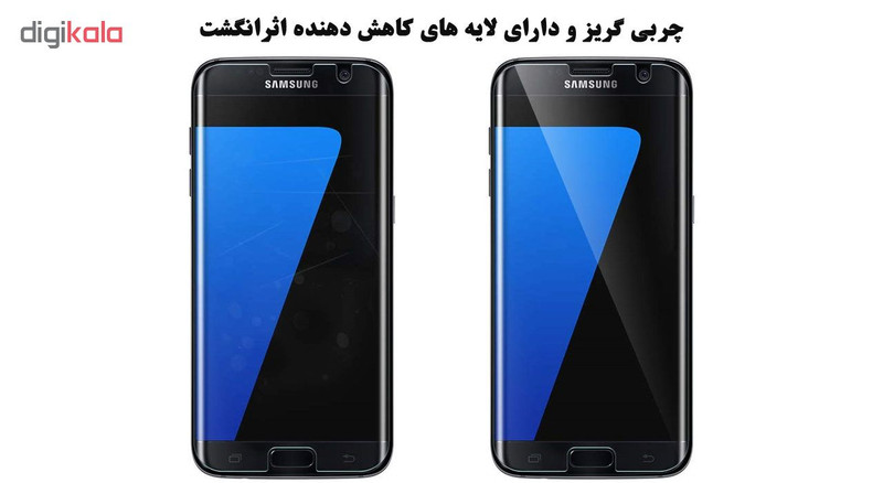 محافظ صفحه نمایش هورس مدل LVB مناسب برای گوشی موبایل سامسونگ Galaxy S7 edge