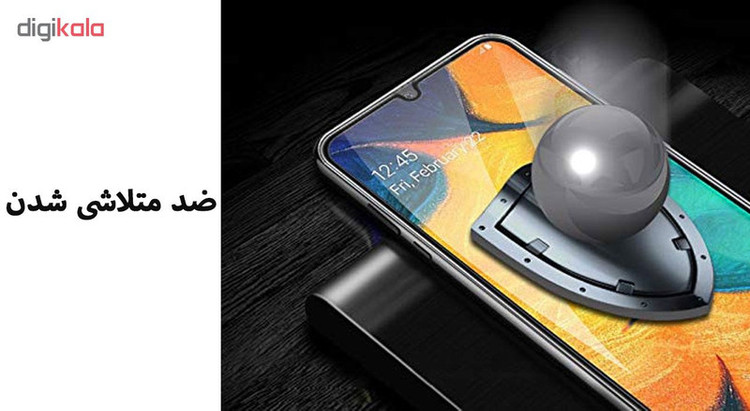 محافظ صفحه نمایش 5D هورس مدل FAG مناسب برای گوشی موبایل سامسونگ Galaxy A20