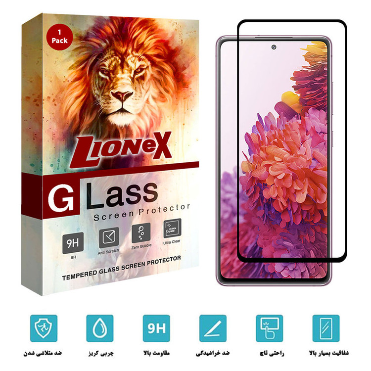 محافظ صفحه نمایش سرامیکی لایونکس مدل CRC-L مناسب برای گوشی موبایل سامسونگ Galaxy S20 FE / S20 Lite