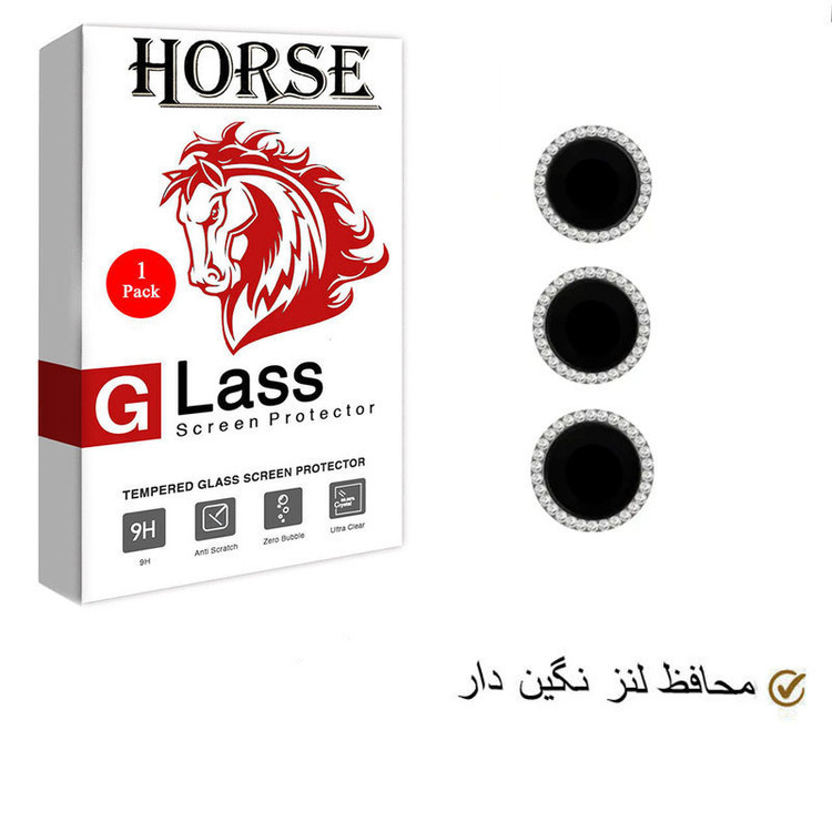محافظ لنز دوربین هورس مدل DIAMONDLH مناسب برای گوشی موبایل اپل iPhone 14 Pro Max