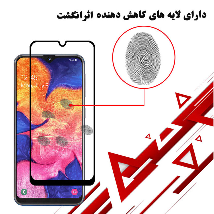 محافظ صفحه نمایش هورس مدل FUL-H مناسب برای گوشی موبایل سامسونگ Galaxy A10e