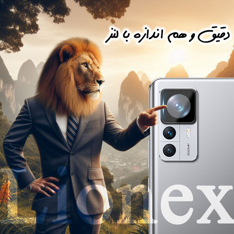 محافظ لنز دوربین لایونکس مدل LENSFUL مناسب برای گوشی موبایل شیائومی 12T / 12T Pro