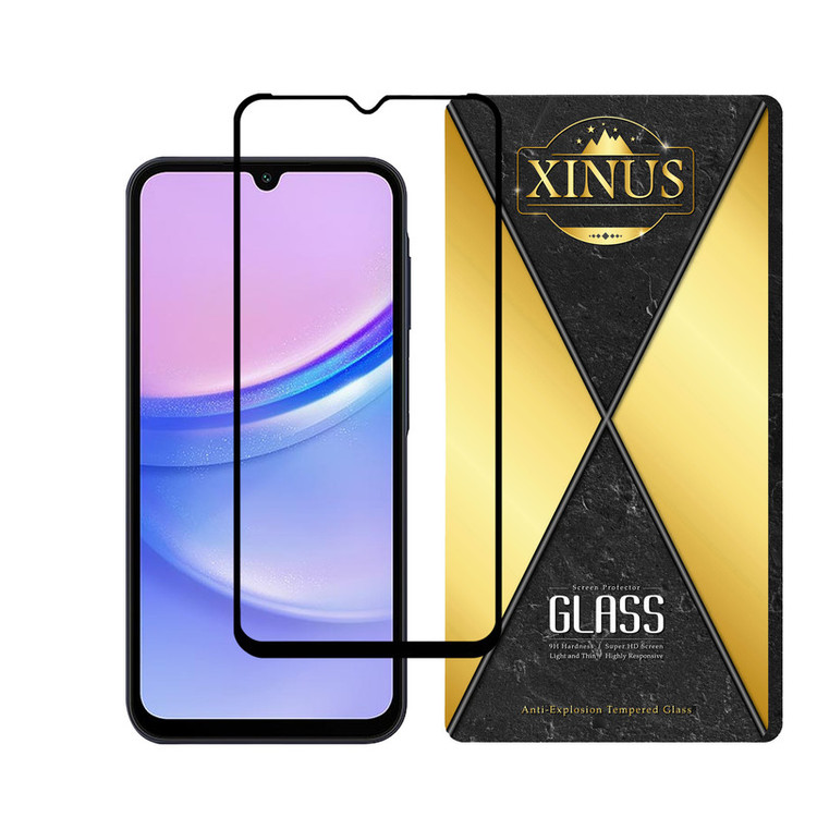 محافظ صفحه نمایش ژینوس مدل FULPLUSX مناسب برای گوشی موبایل سامسونگ Galaxy A15