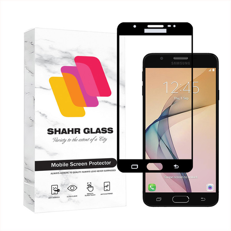 محافظ صفحه نمایش شهر گلس مدل FULSLSH مناسب برای گوشی موبایل سامسونگ Galaxy J7 Prime / G610 / On7 Prime