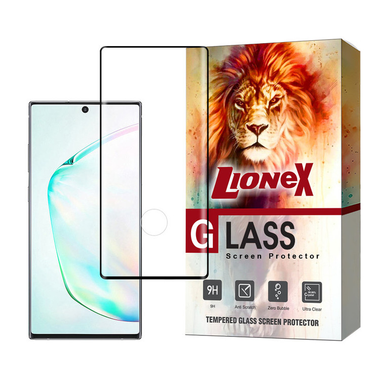 محافظ صفحه نمایش لایونکس مدل EDGNWLI مناسب برای گوشی موبایل سامسونگ Galaxy Note 10 Plus 4G / Galaxy Note 10 Plus 5g