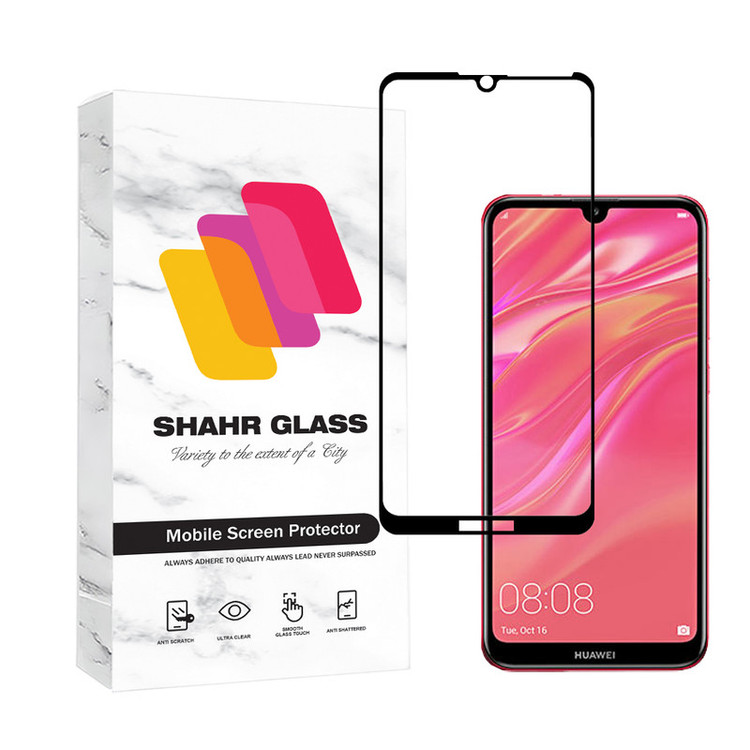محافظ صفحه نمایش شهر گلس مدل FULSLSH مناسب برای گوشی موبایل هوآوی Y7 Prime 2019 / Y7 Pro 2019 / Y7 2019