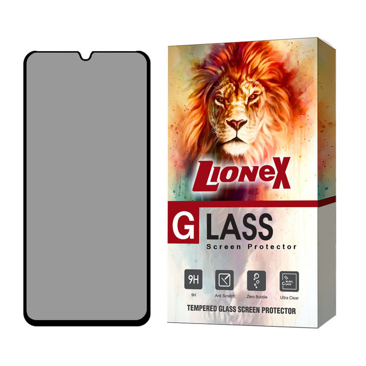 محافظ صفحه نمایش حریم شخصی لایونکس مدل FILPRVCLIN مناسب برای گوشی موبایل سامسونگ Galaxy M10s / M21 / M21 2021 / M21s / M31 / M31 Prime / F41