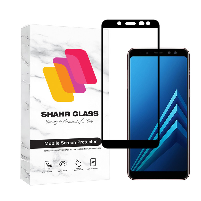 محافظ صفحه نمایش شهر گلس مدل FULSLSH مناسب برای گوشی موبایل سامسونگ Galaxy A8 2018 / A6 2018 / J6 2018