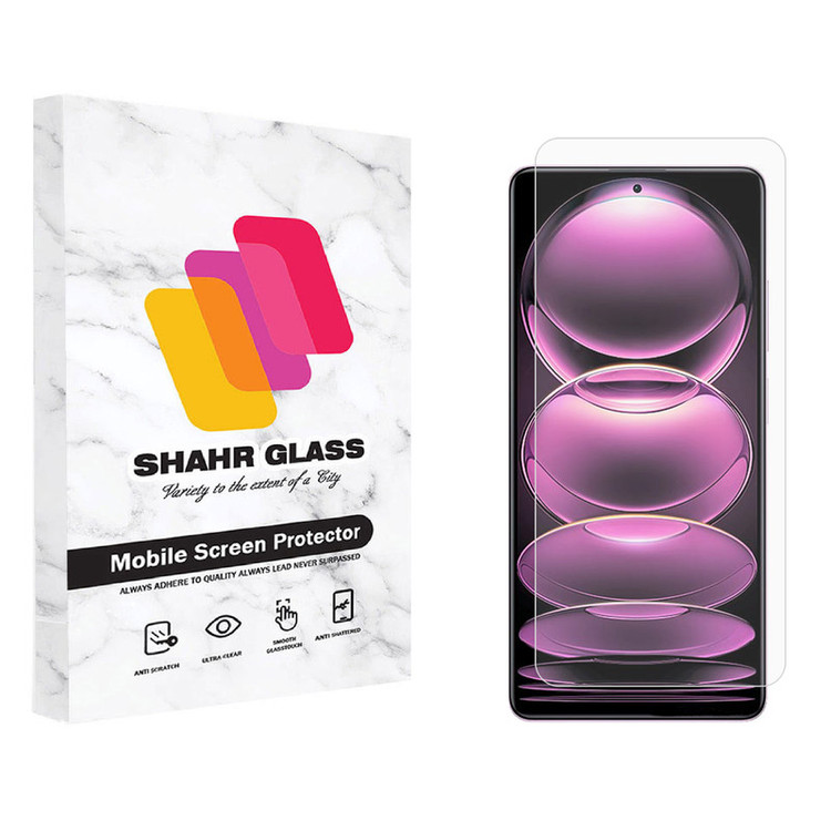 محافظ صفحه نمایش شهر گلس مدل SMP مناسب برای گوشی موبایل شیائومی Redmi Note 12 Pro Plus