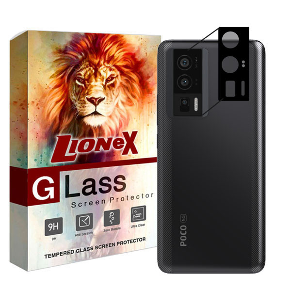 محافظ لنز دوربین  لایونکس مدل 5DLENSLION مناسب برای گوشی موبایل شیائومی Poco F5 Pro