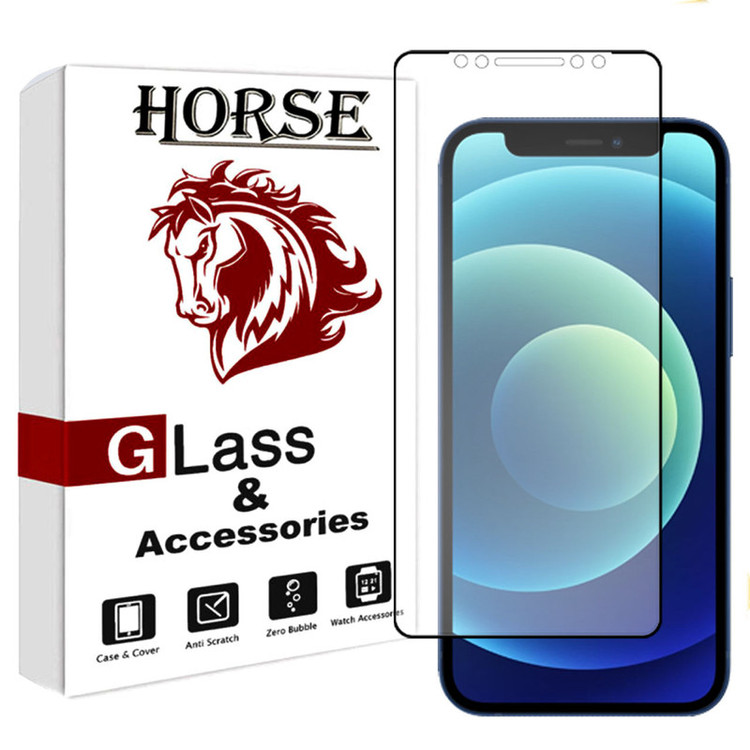 محافظ صفحه نمایش سرامیکی مات هورس مدل MCERAMHORS مناسب برای گوشی موبایل اپل iPhone 12