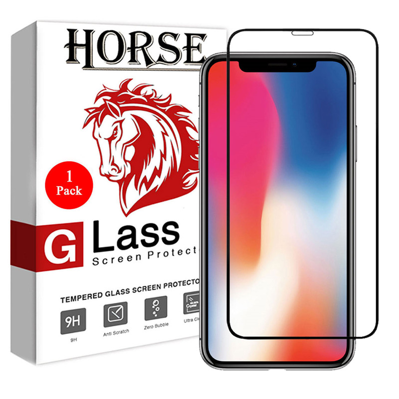 محافظ صفحه نمایش 11D هورس مدل FUL-H مناسب برای گوشی موبایل اپل iPhone X