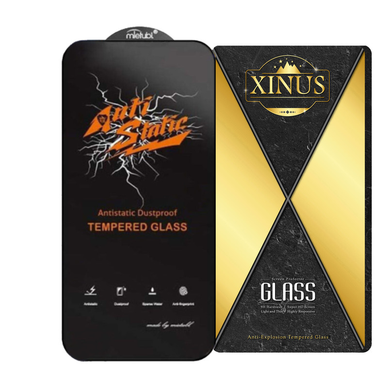 محافظ صفحه نمایش انتی استاتیک ژینوس مدل ANTIDUSTX مناسب برای گوشی موبایل اپل iPhone 14 Pro