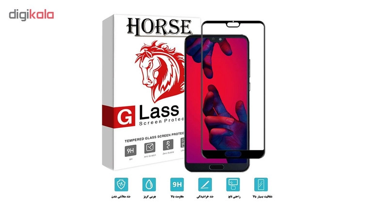 محافظ صفحه نمایش 5D هورس مدل FAG مناسب برای گوشی موبایل هوآوی P20