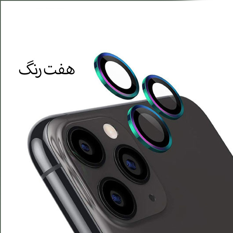 محافظ لنز دوربین هورس مدل RING مناسب برای گوشی موبایل اپل iPhone 13 Pro