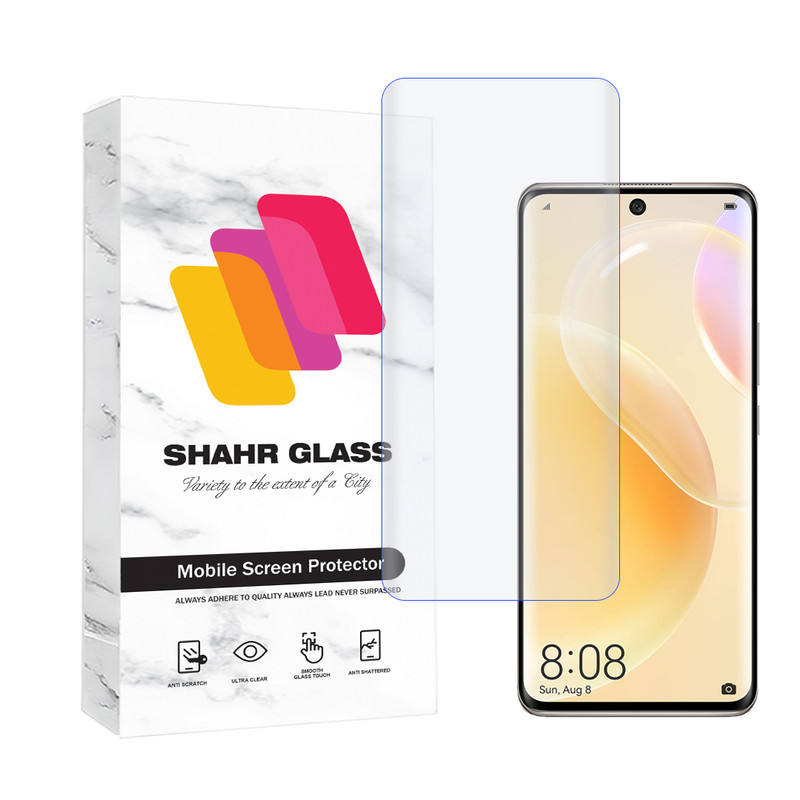 محافظ صفحه نمایش یووی شهر گلس مدل  UVLIGHTSH مناسب برای گوشی موبایل هوآوی Nova 9