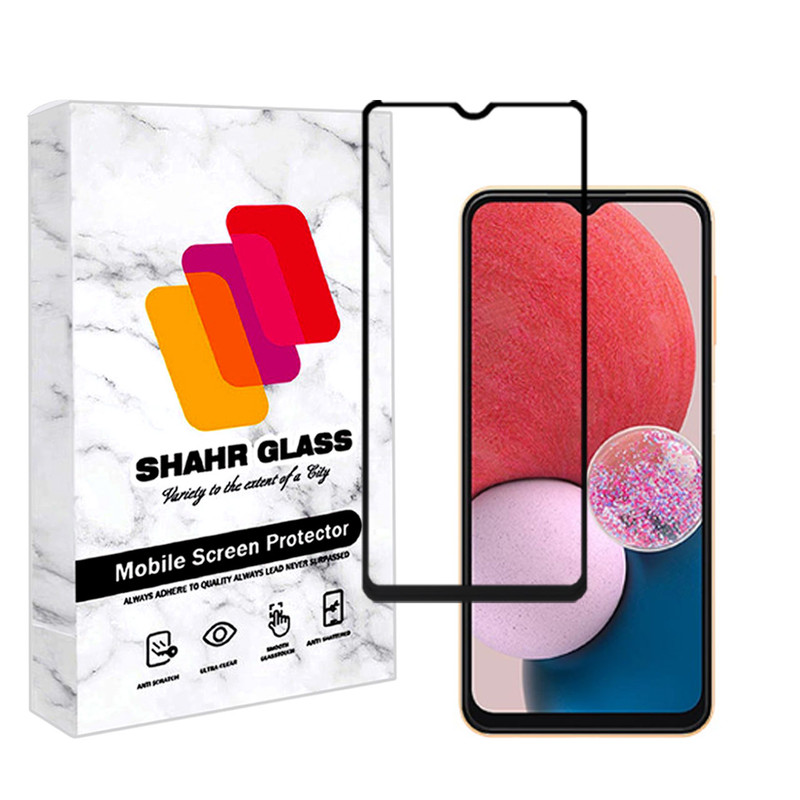 محافظ صفحه نمایش شهر گلس مدل FULPLUSSH مناسب برای گوشی موبایل سامسونگ Galaxy A13 4G