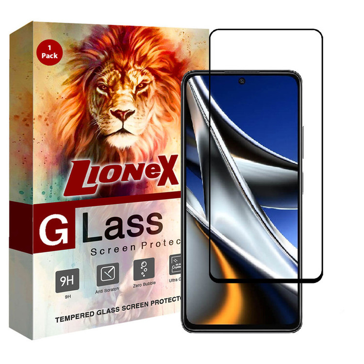 محافظ صفحه نمایش سرامیکی لایونکس مدل CRC-L مناسب برای گوشی موبایل شیائومی Poco X4 Pro 5G