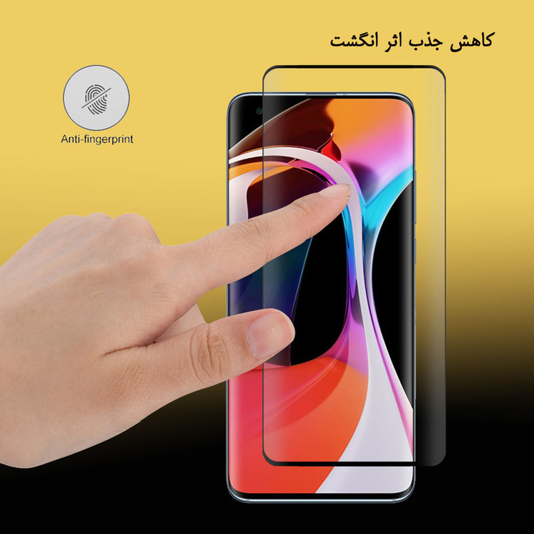 محافظ صفحه نمایش 6D لایونکس مدل USS مناسب برای گوشی موبایل شیائومی Mi 10 Pro