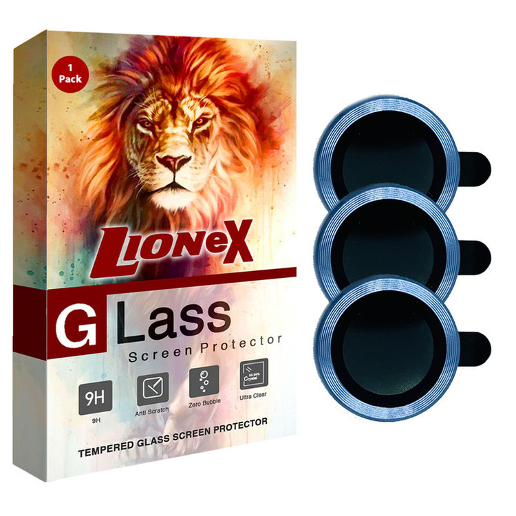 محافظ لنز دوربین لایونکس مدل RING-LENS مناسب برای گوشی موبایل اپل iPhone 14 Pro