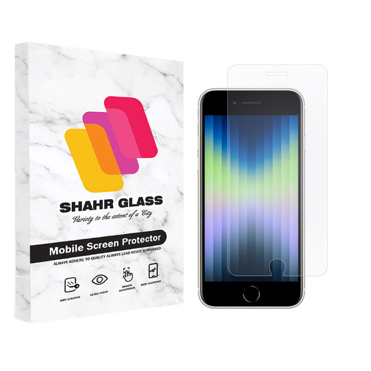 محافظ صفحه نمایش شهر گلس مدل SMP مناسب برای گوشی موبایل iPhone SE 2022