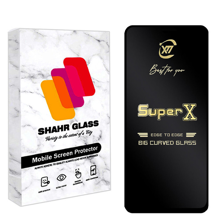 محافظ صفحه نمایش شهر گلس مدل SUPERS مناسب برای گوشی موبایل شیائومی Poco X5