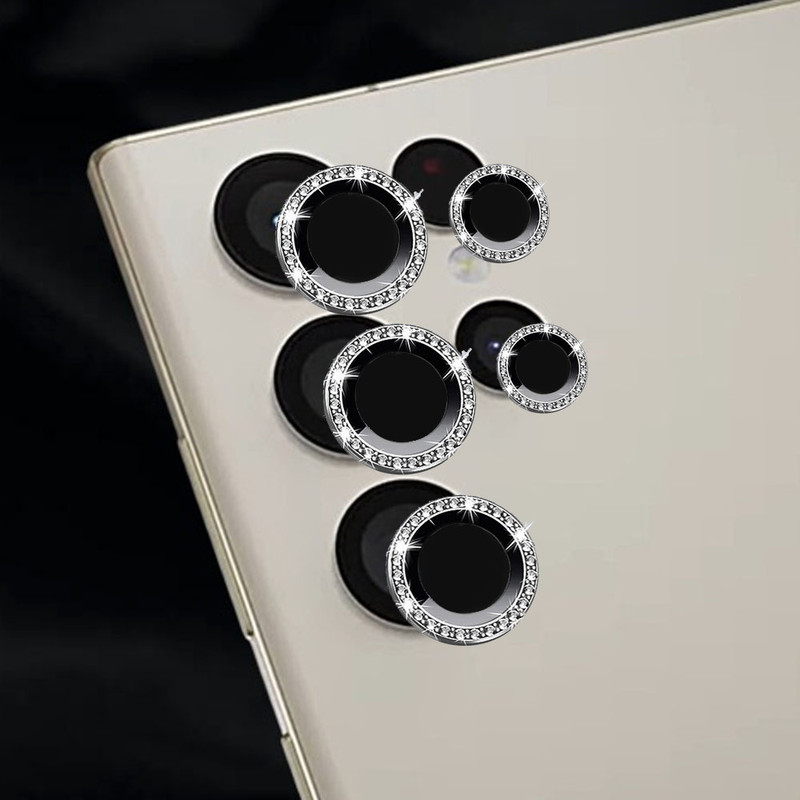 محافظ لنز دوربین شهر گلس مدل LNSR مناسب برای گوشی موبایل سامسونگ Galaxy S23 Ultra 5G