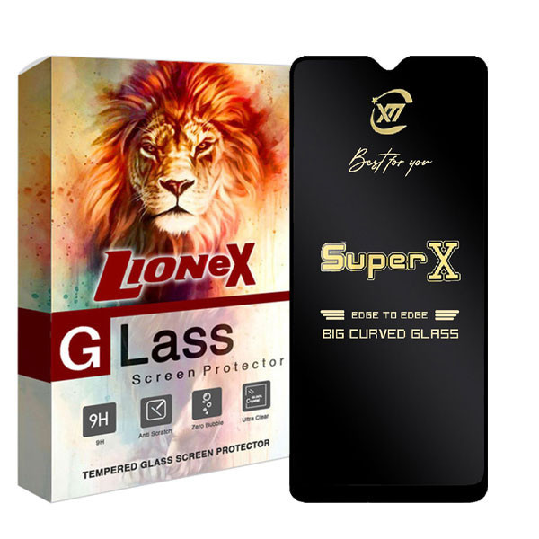 محافظ صفحه نمایش لایونکس مدل SUPERGOLDL مناسب برای گوشی موبایل سامسونگ Galaxy A12