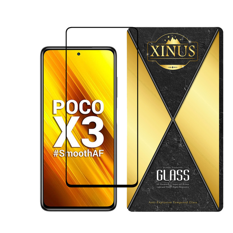 محافظ صفحه نمایش ژینوس مدل FULPLUSX مناسب برای گوشی موبایل شیائومی Poco X3